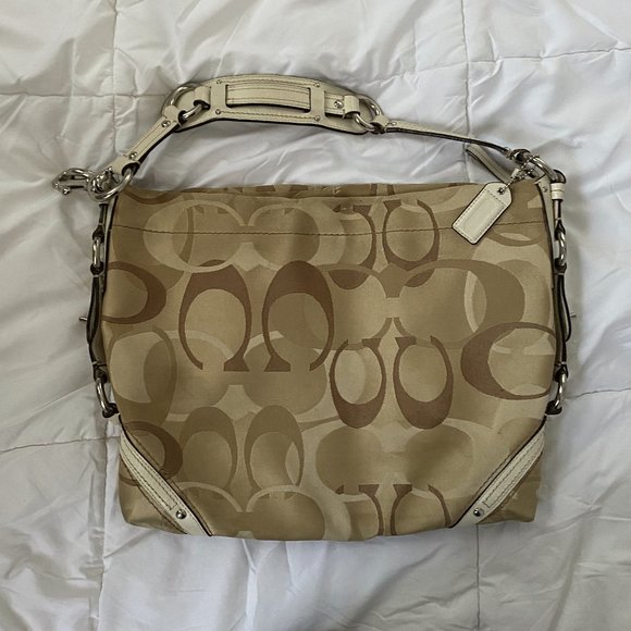 Coach Handbags - Coach Authentic 11962 Optic Signature Carly Bag